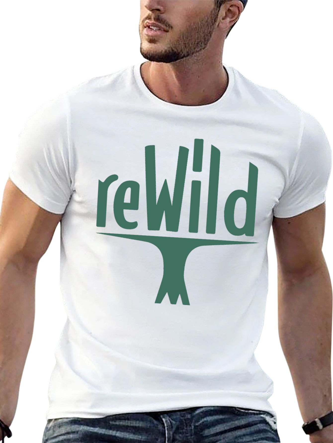 Rewild Tree Graphic Tee - Nature Inspired