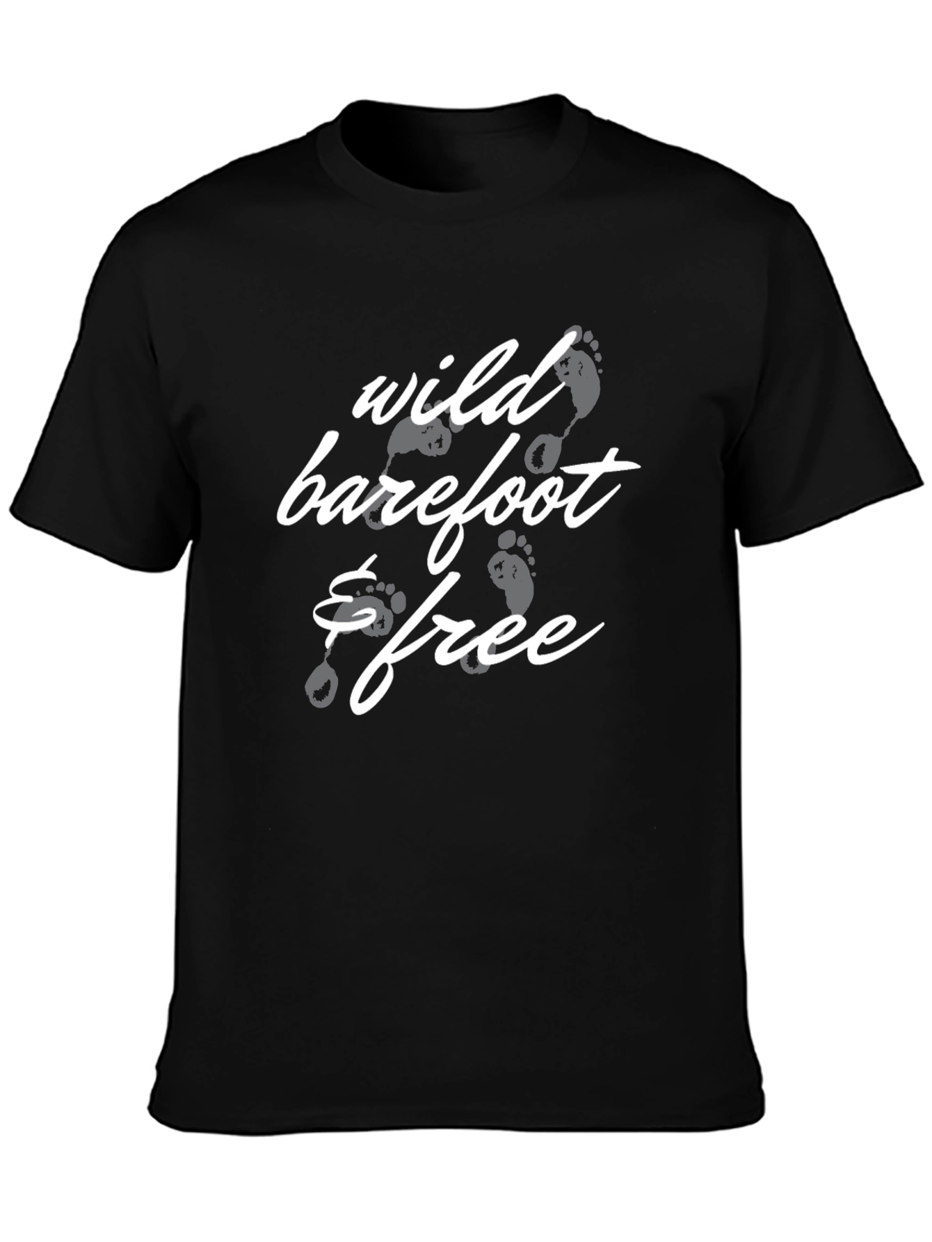 Wild Barefoot & Free Graphic T-Shirt
