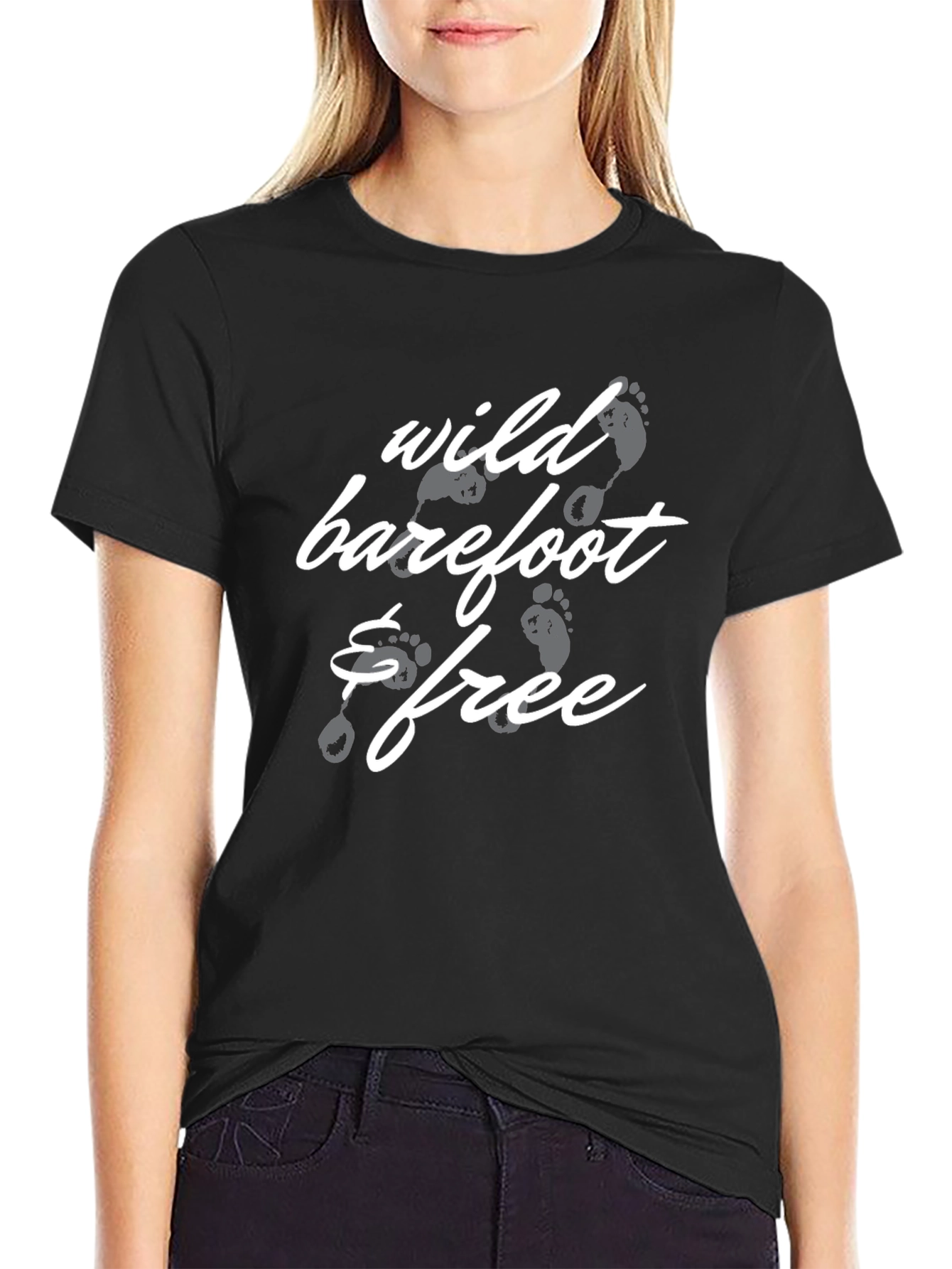 Wild Barefoot & Free Graphic T-Shirt