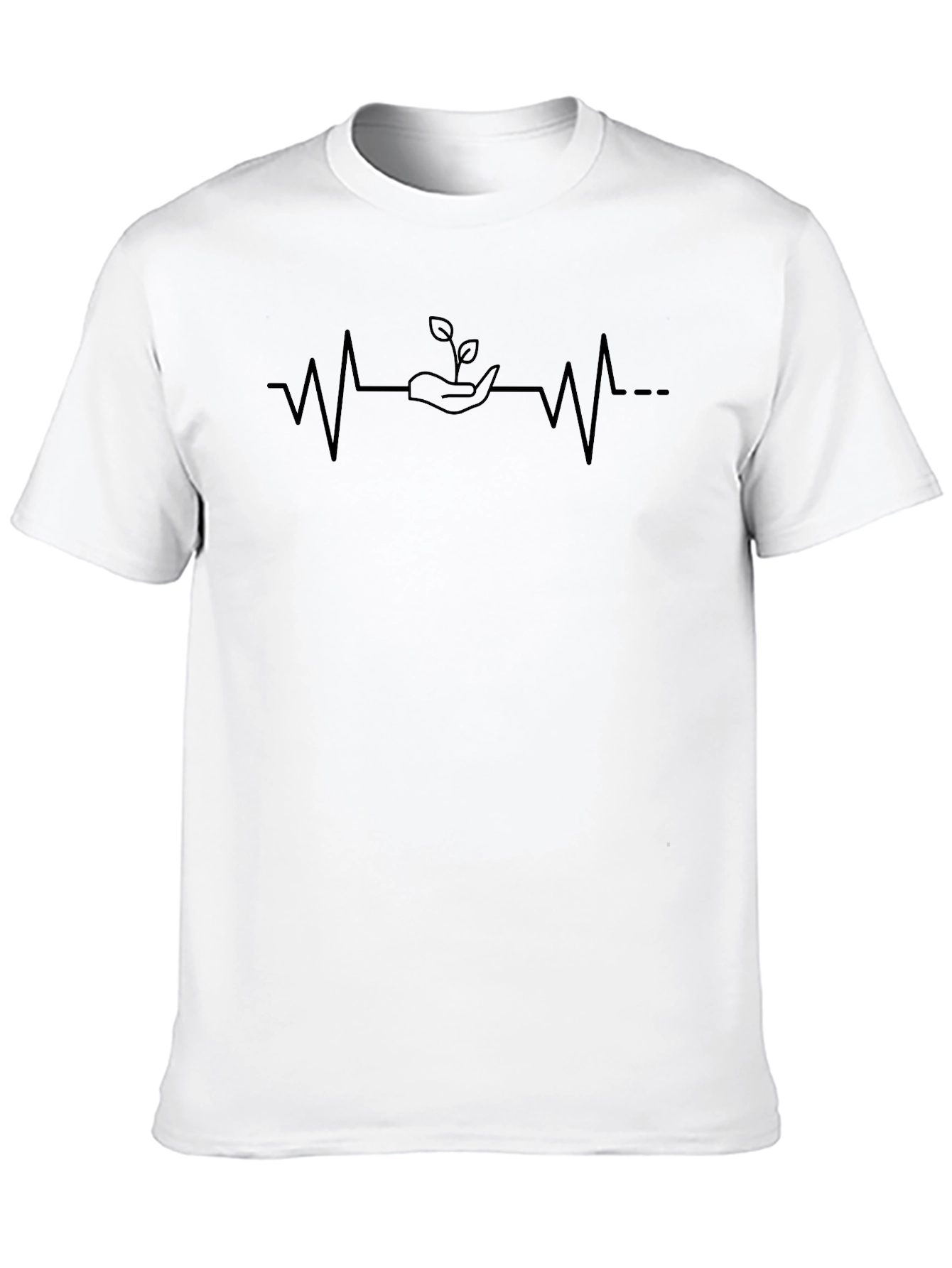 Eco Heartbeat T-Shirt - Plant Life
