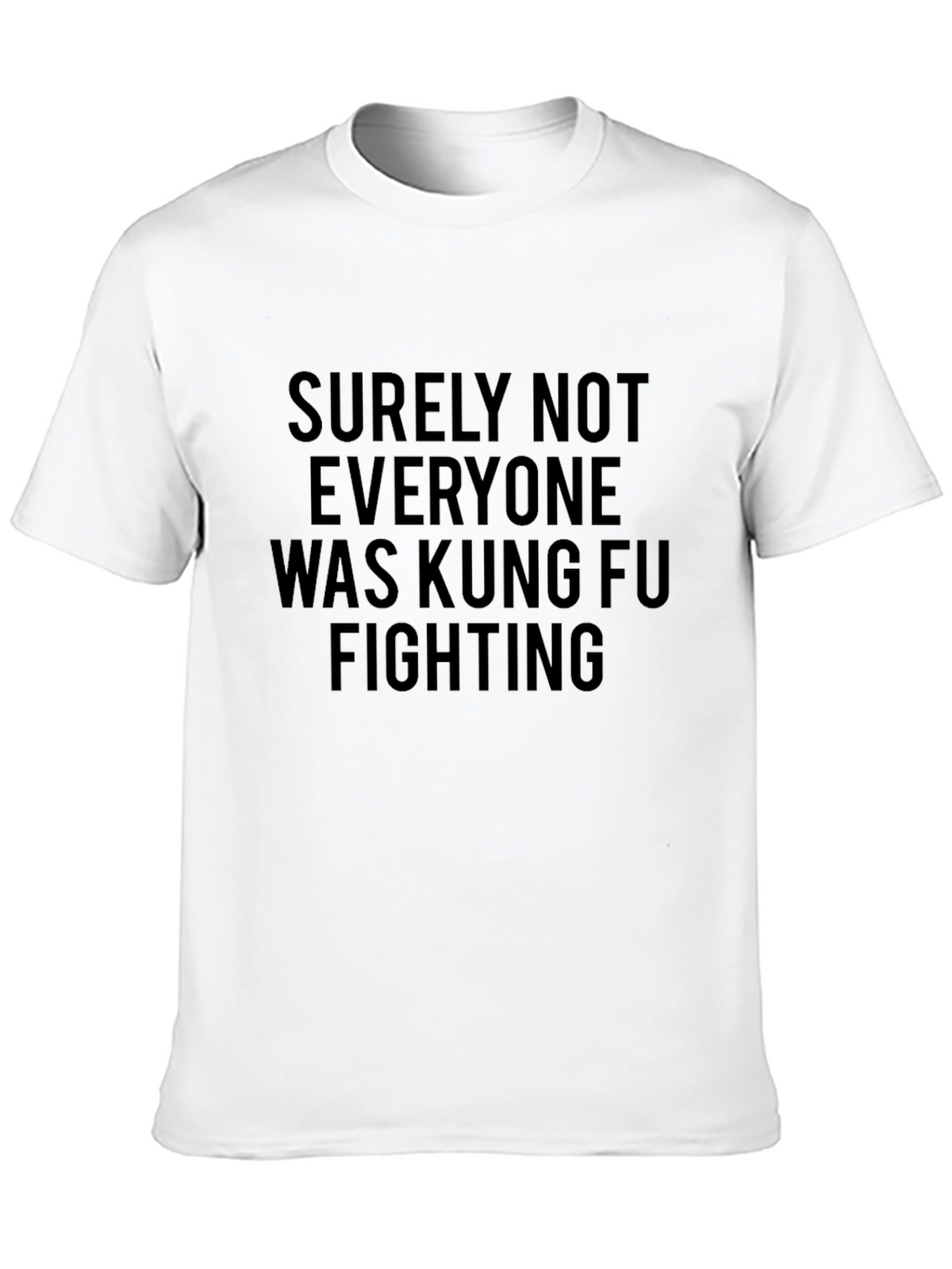 Kung Fu Fighting Funny Graphic Tee