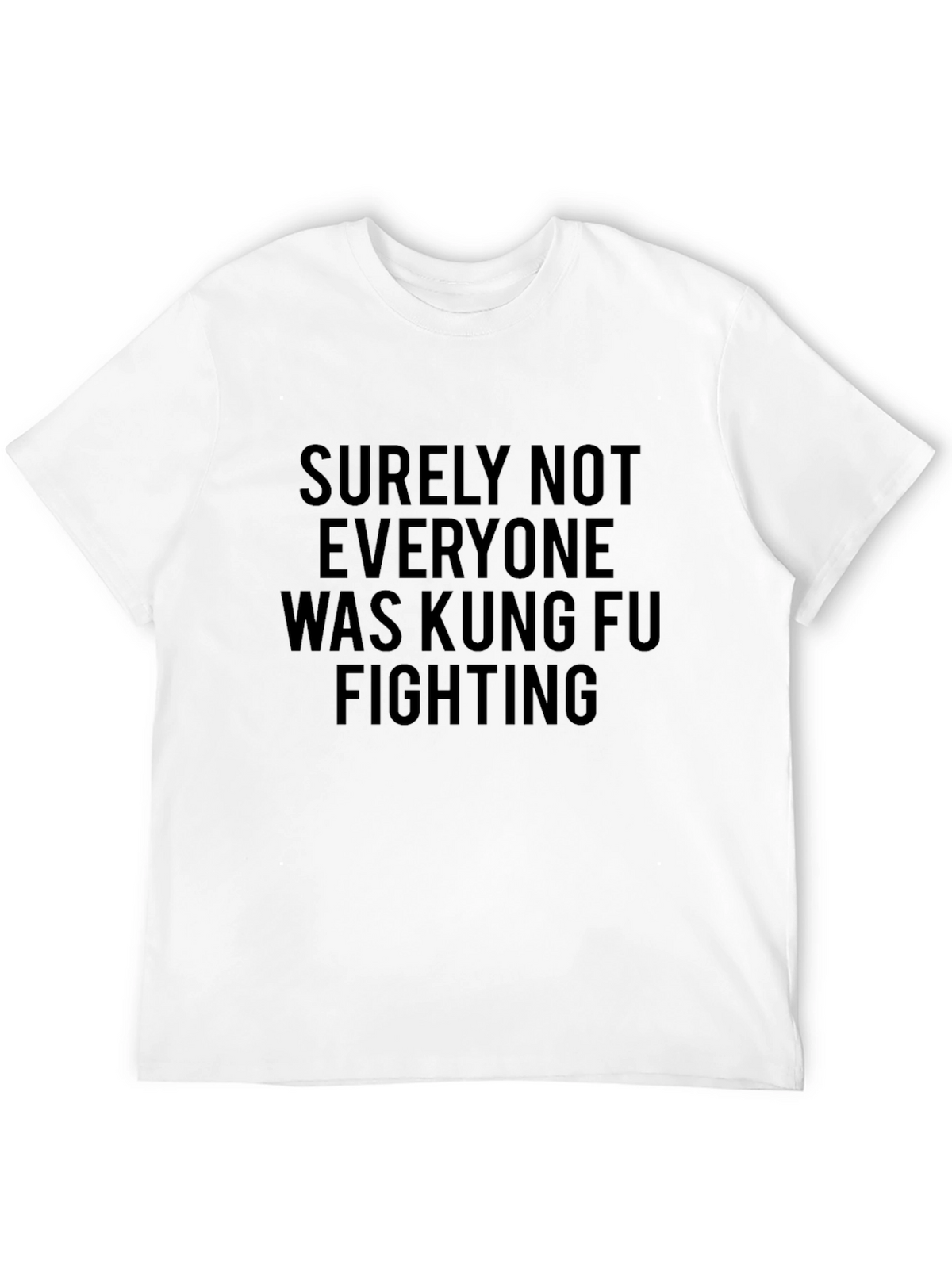 Kung Fu Fighting Funny Graphic Tee