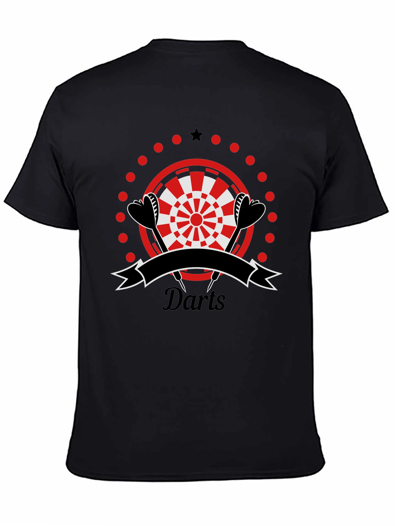 Darts Graphic T-Shirt | Sporty Casual Tee