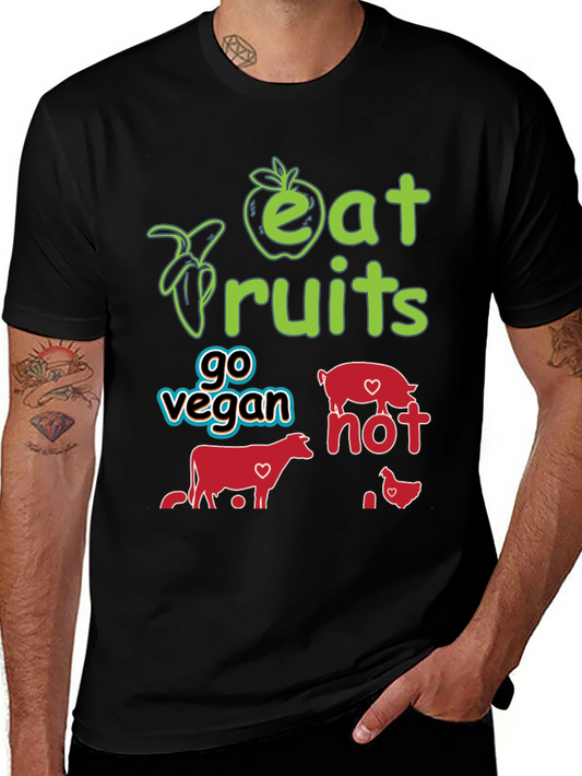 Eat Fruits Go Vegan T-Shirt