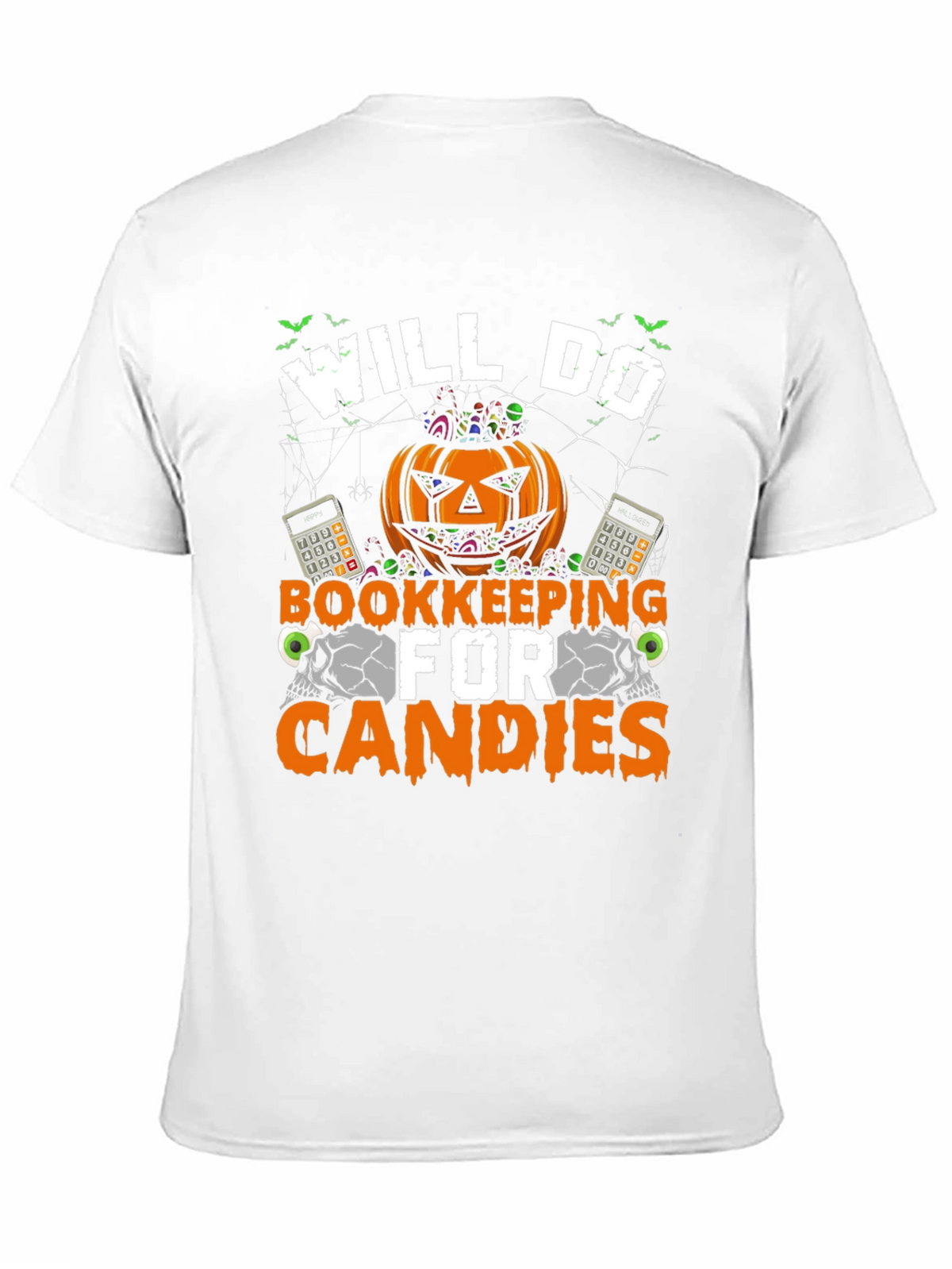 Halloween Bookkeeping for Candies T-Shirt