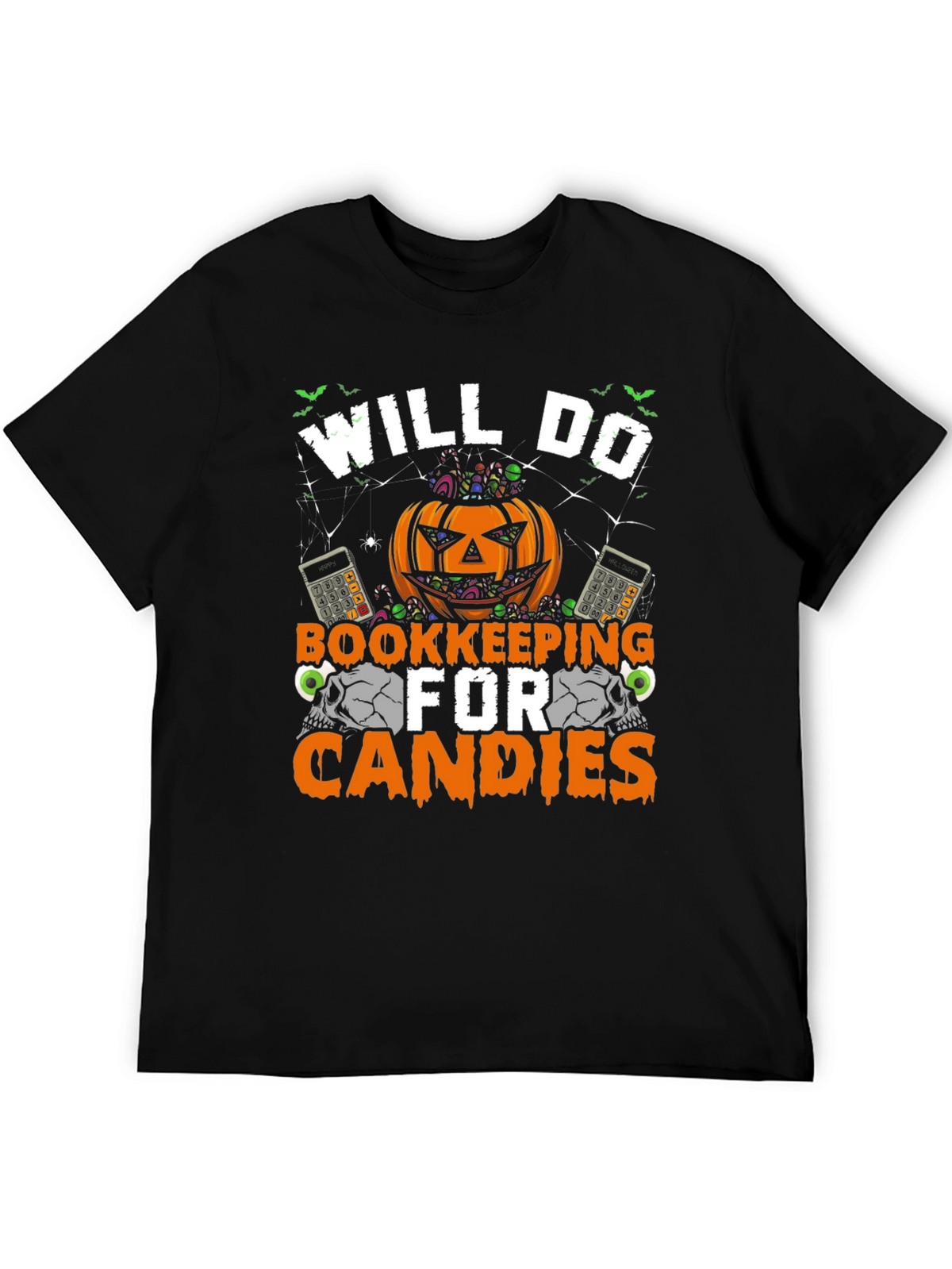 Halloween Bookkeeping for Candies T-Shirt