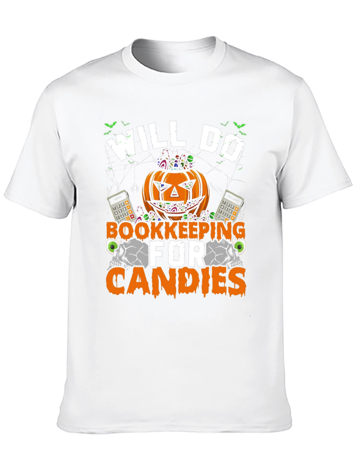 Halloween Bookkeeping for Candies T-Shirt