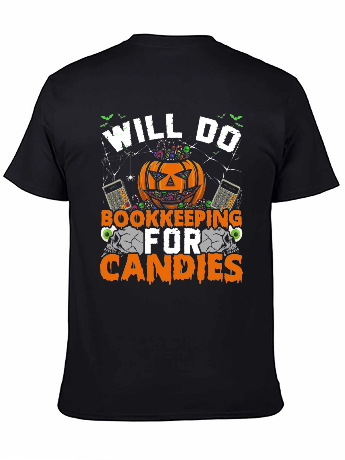 Halloween Bookkeeping for Candies T-Shirt