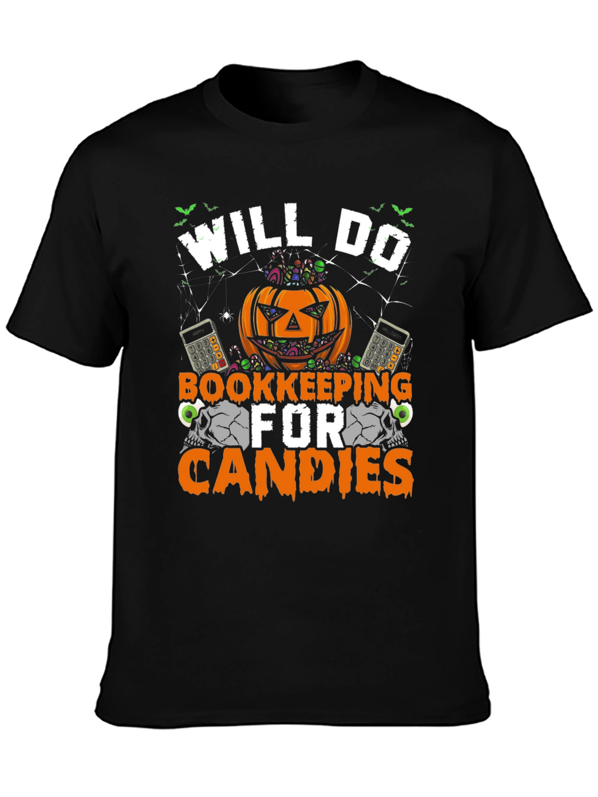 Halloween Bookkeeping for Candies T-Shirt