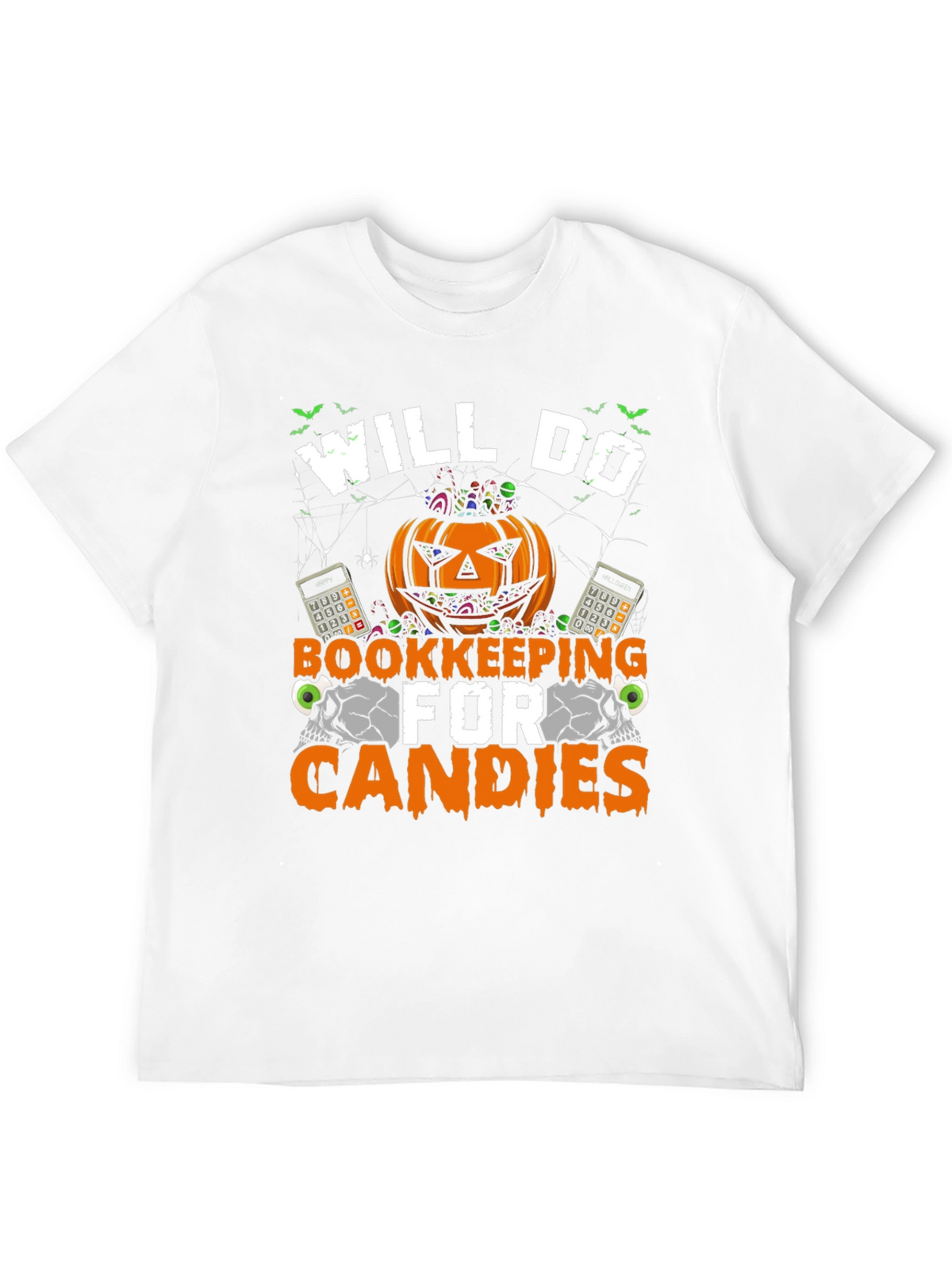 Halloween Bookkeeping for Candies T-Shirt