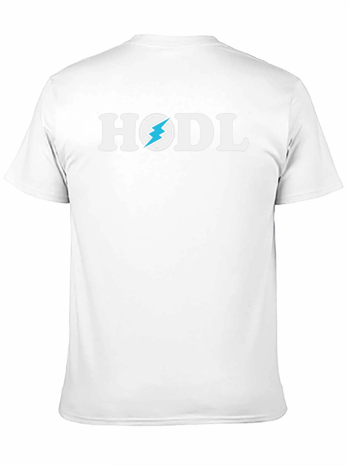 HODL Crypto T-Shirt - Lightning Bolt Design