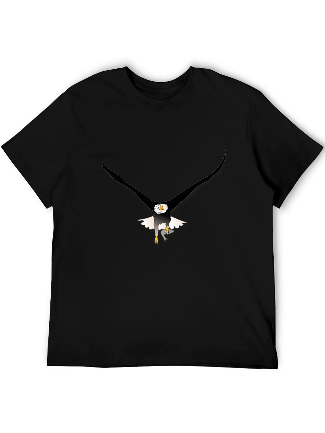 Eagle Graphic Black Tee