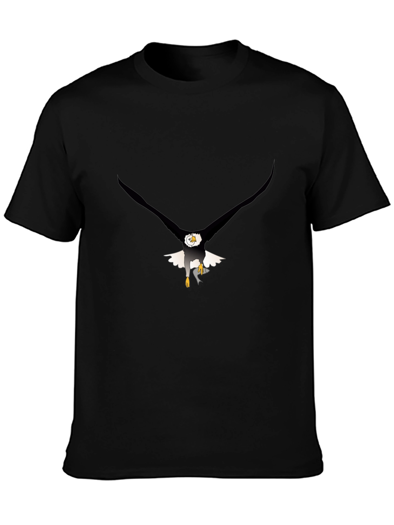 Eagle Graphic Black Tee