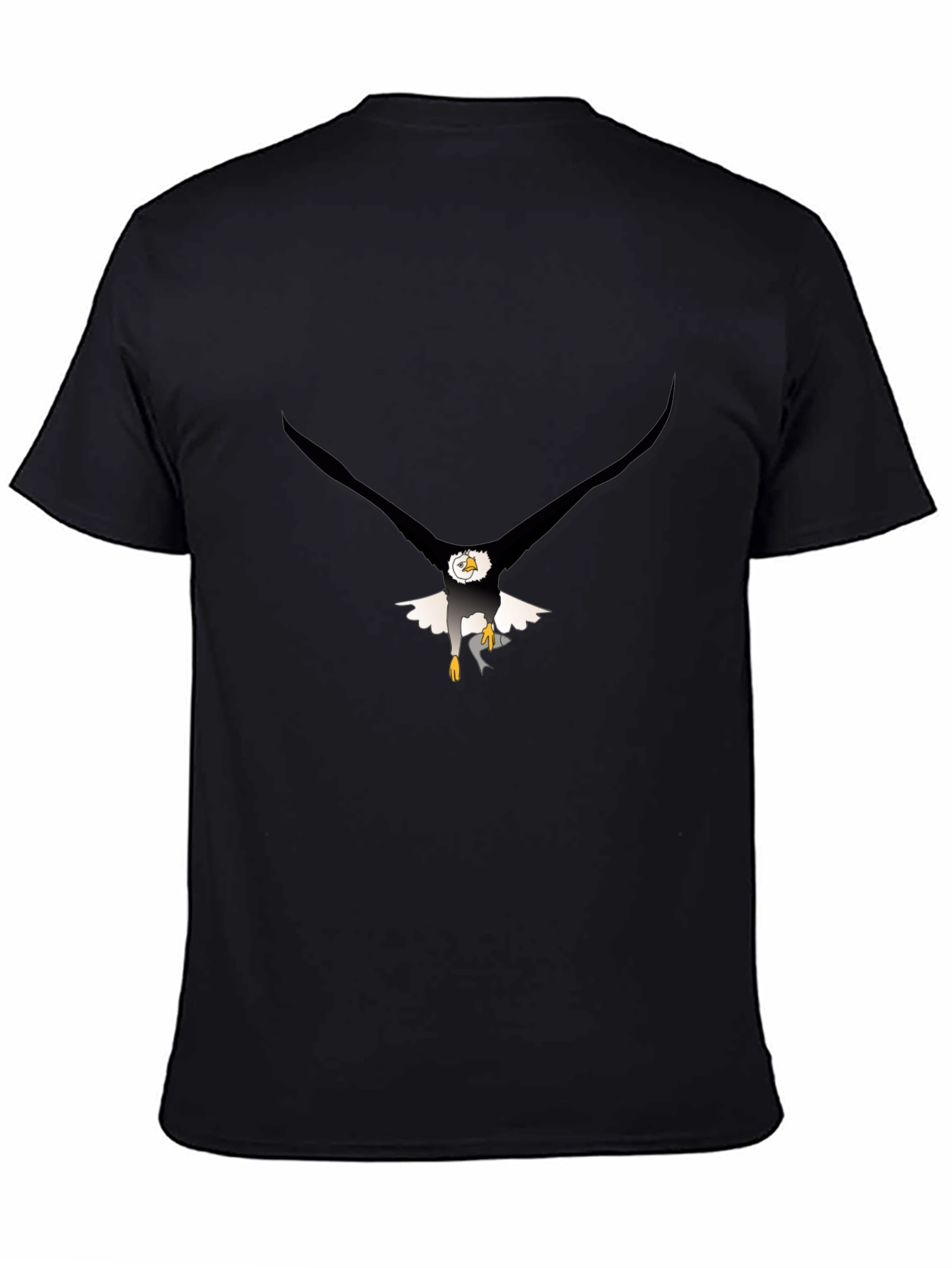 Eagle Graphic Black Tee