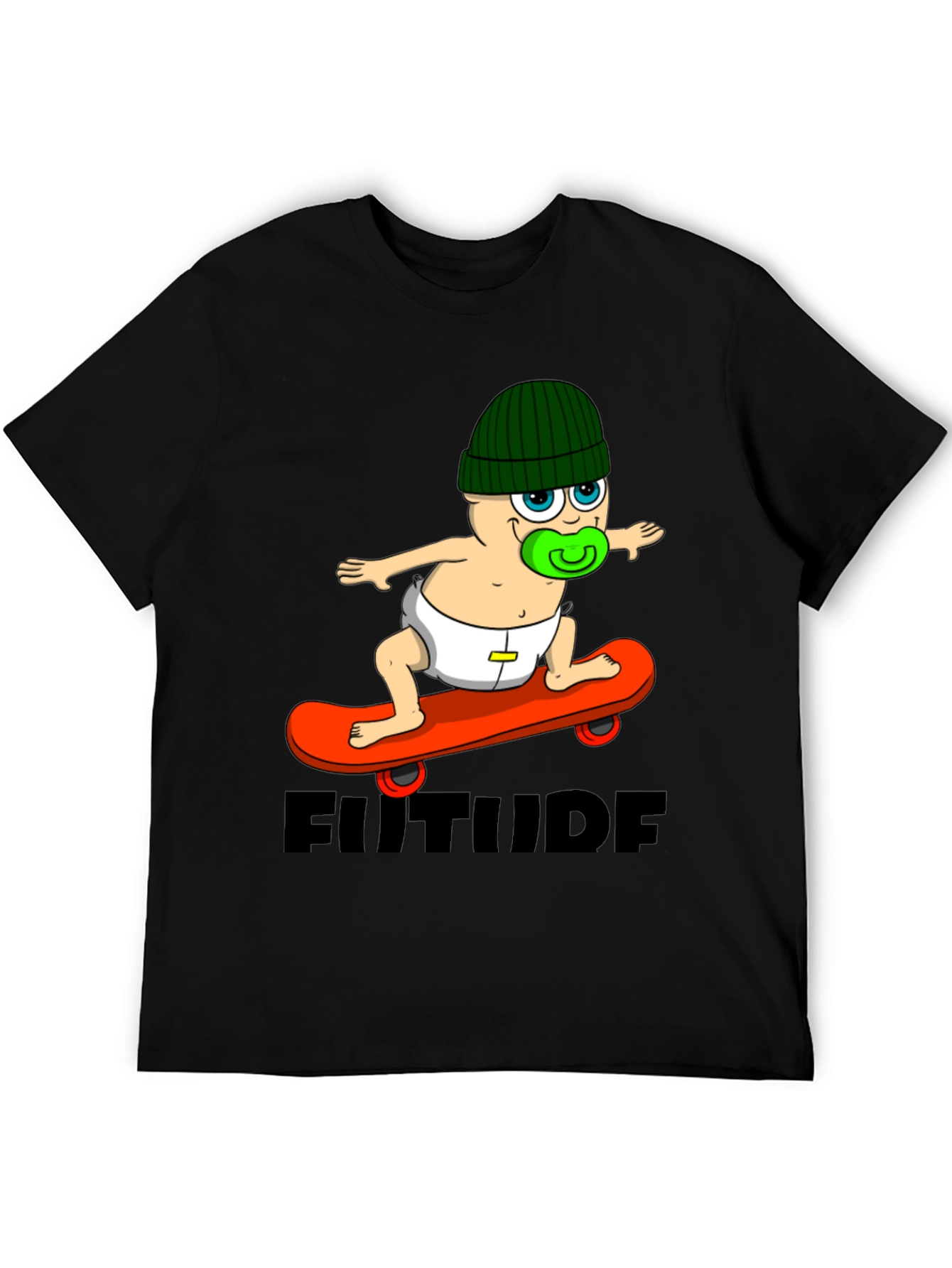 Skateboarding Baby T-Shirt - Future Attitude Tee