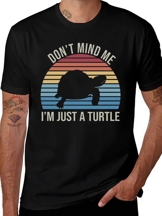 Retro Turtle Graphic T-Shirt