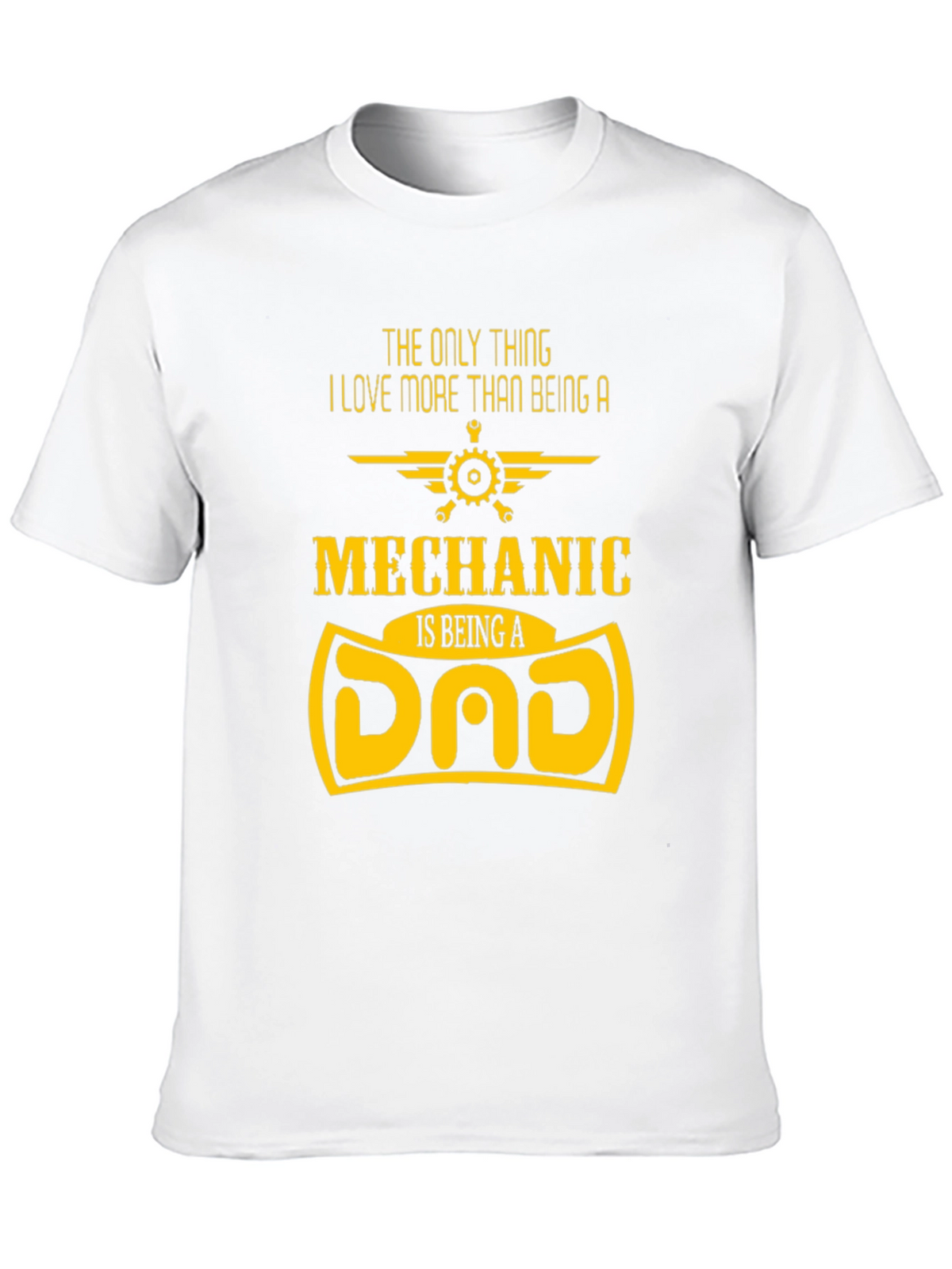 Mechanic Dad T-Shirt - Fathers Day Gift