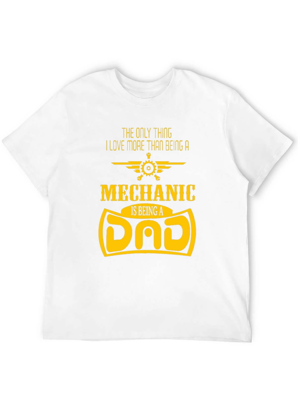 Mechanic Dad T-Shirt - Fathers Day Gift
