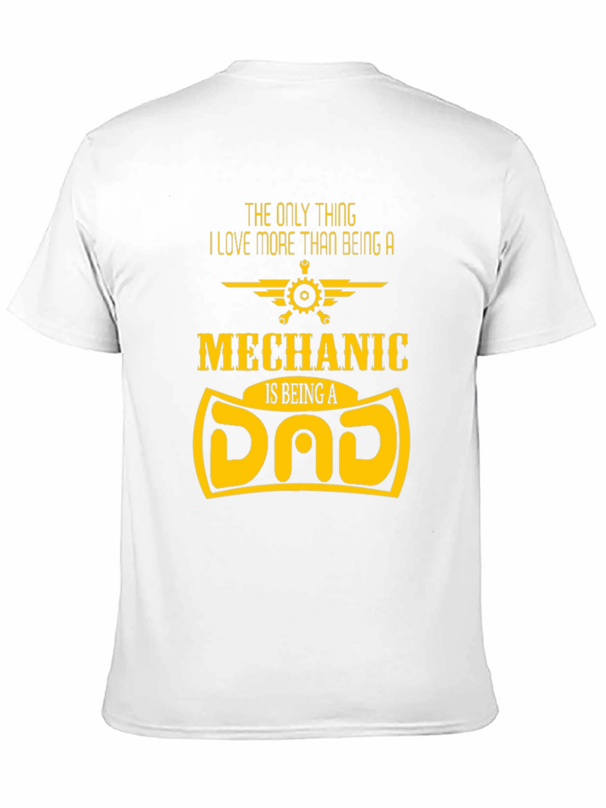 Mechanic Dad T-Shirt - Fathers Day Gift