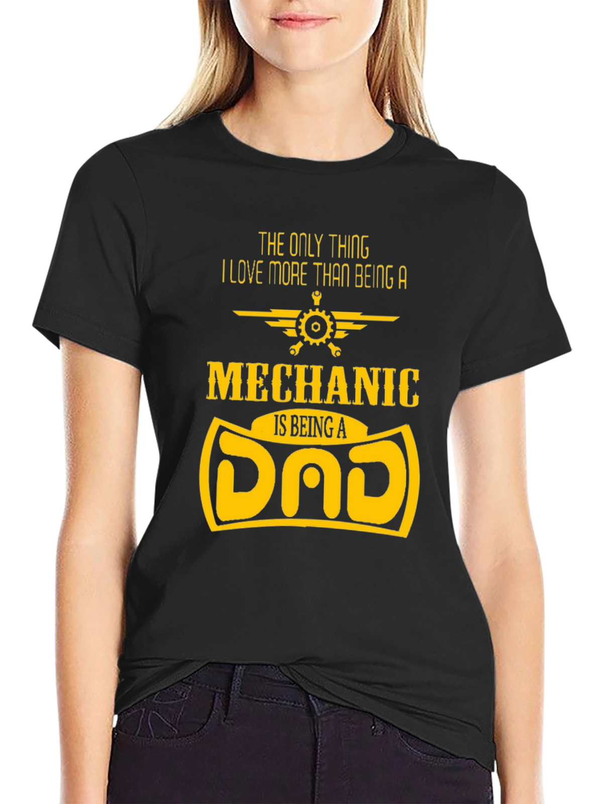 Mechanic Dad T-Shirt - Fathers Day Gift