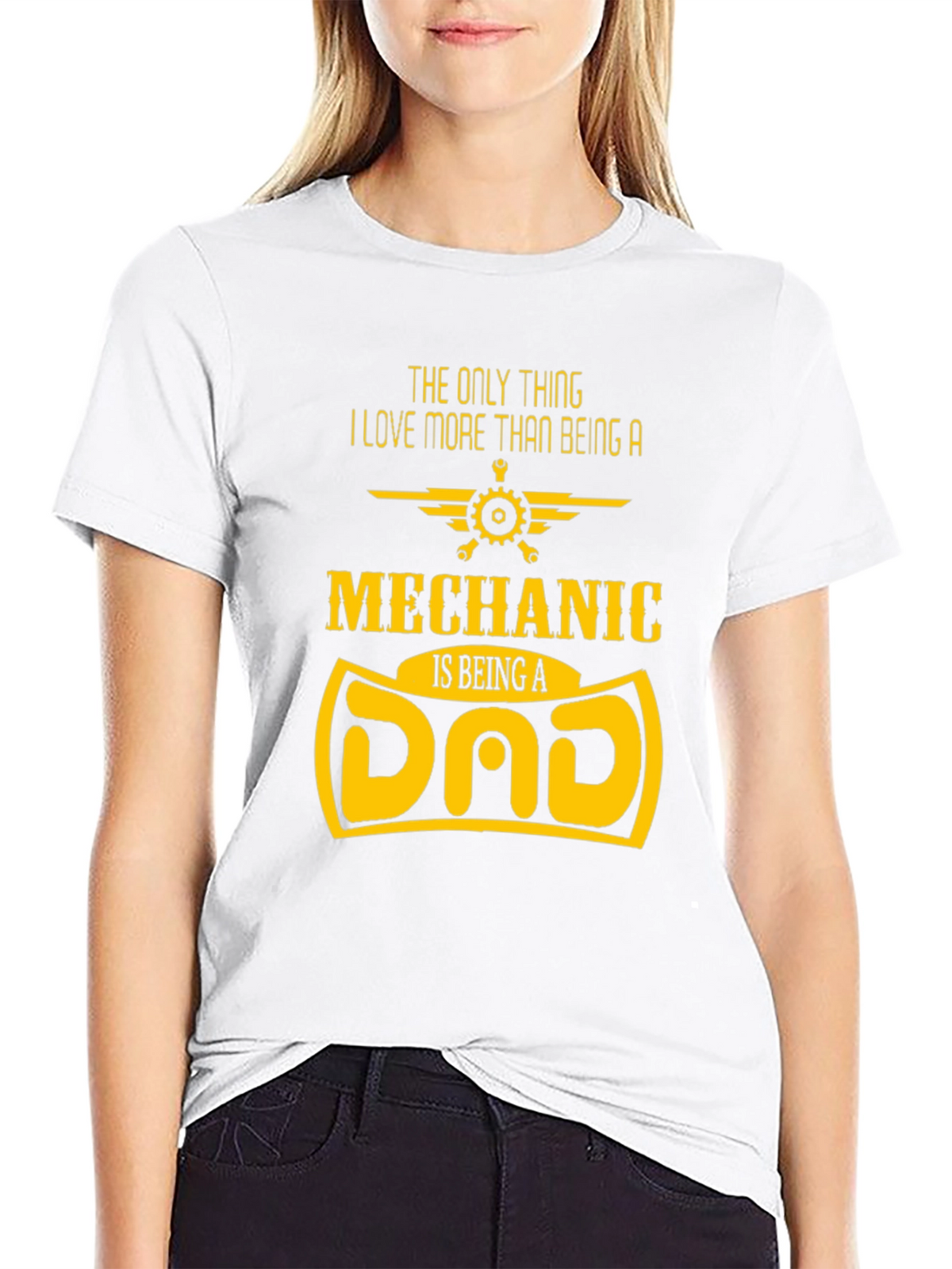 Mechanic Dad T-Shirt - Fathers Day Gift