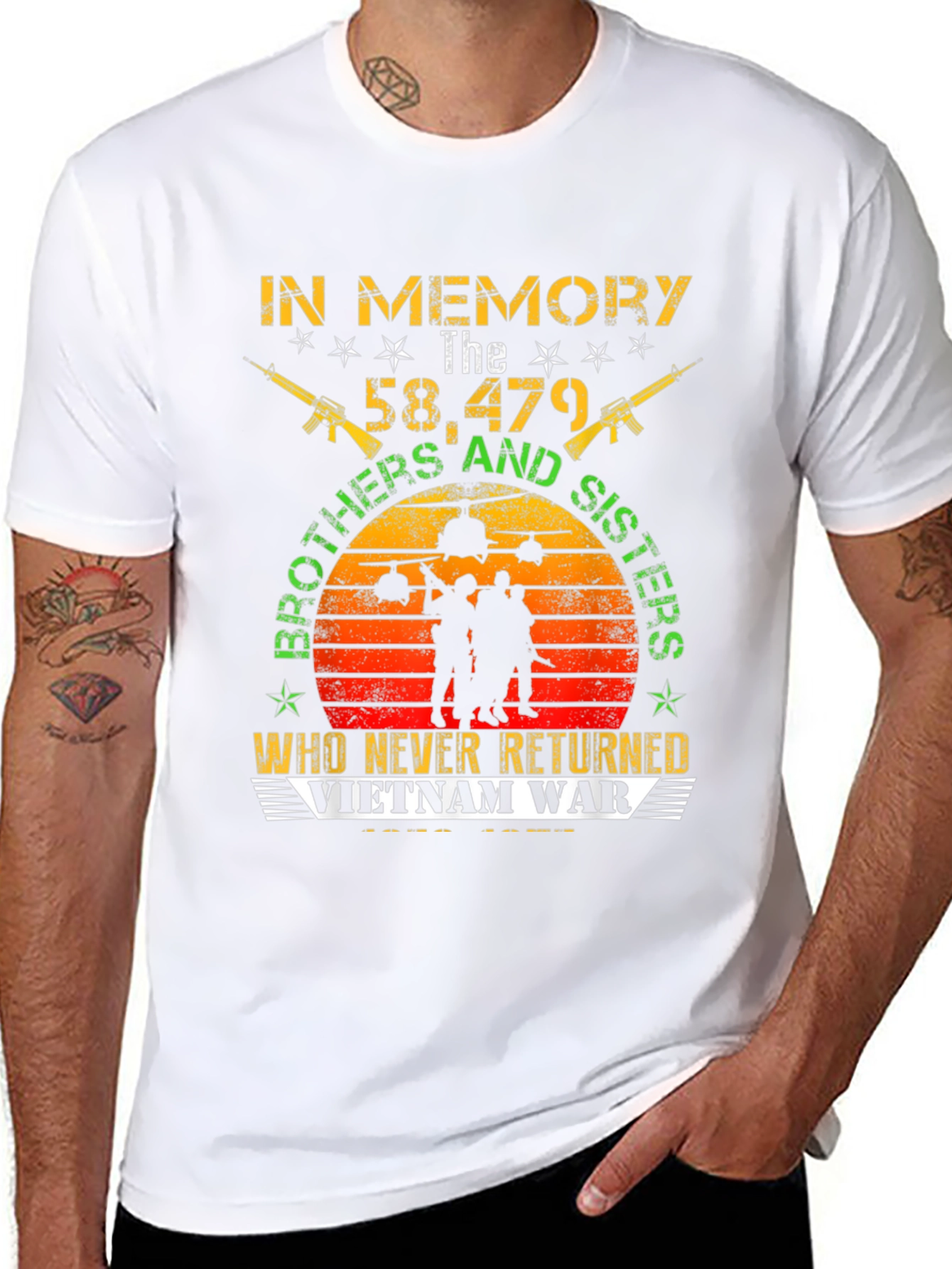 Vietnam War Memorial T-Shirt