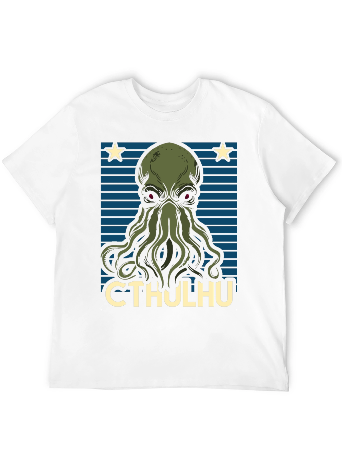 Cthulhu Graphic T-Shirt - Mens Black Tee