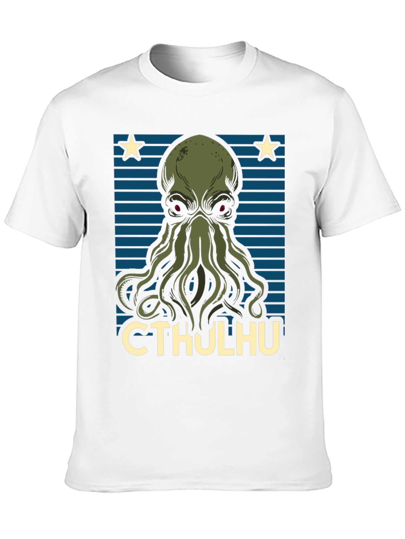 Cthulhu Graphic T-Shirt - Mens Black Tee