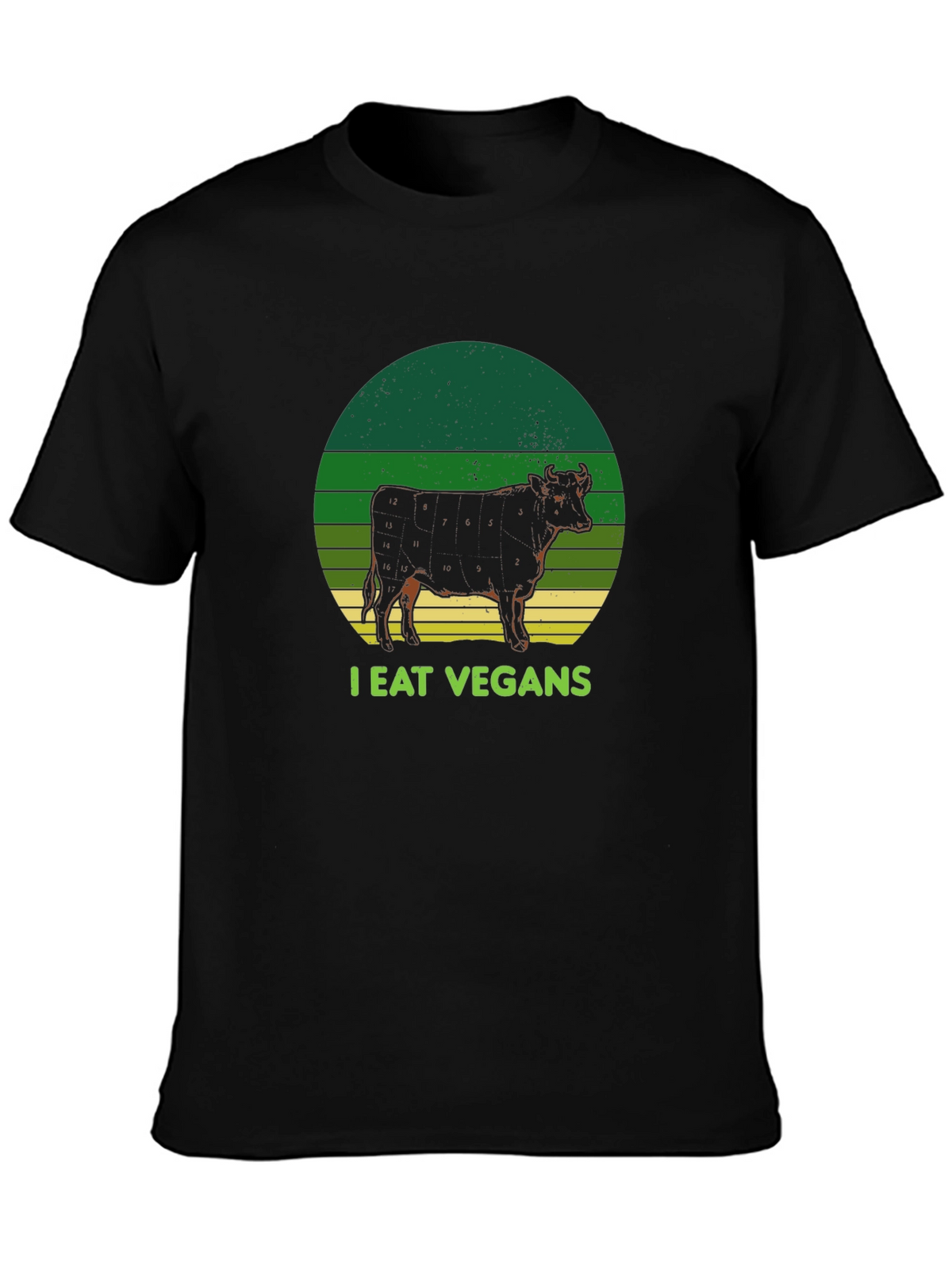 I Eat Vegans T-Shirt - Funny Graphic Tee