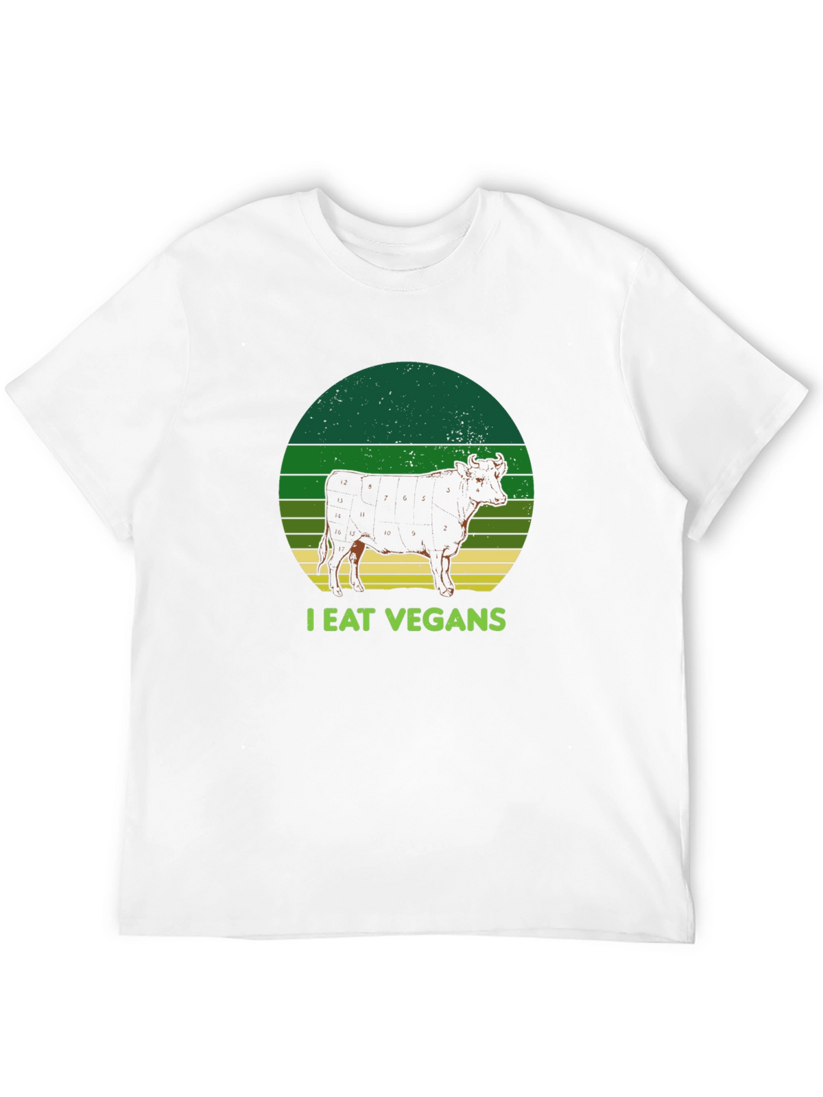 I Eat Vegans T-Shirt - Funny Graphic Tee