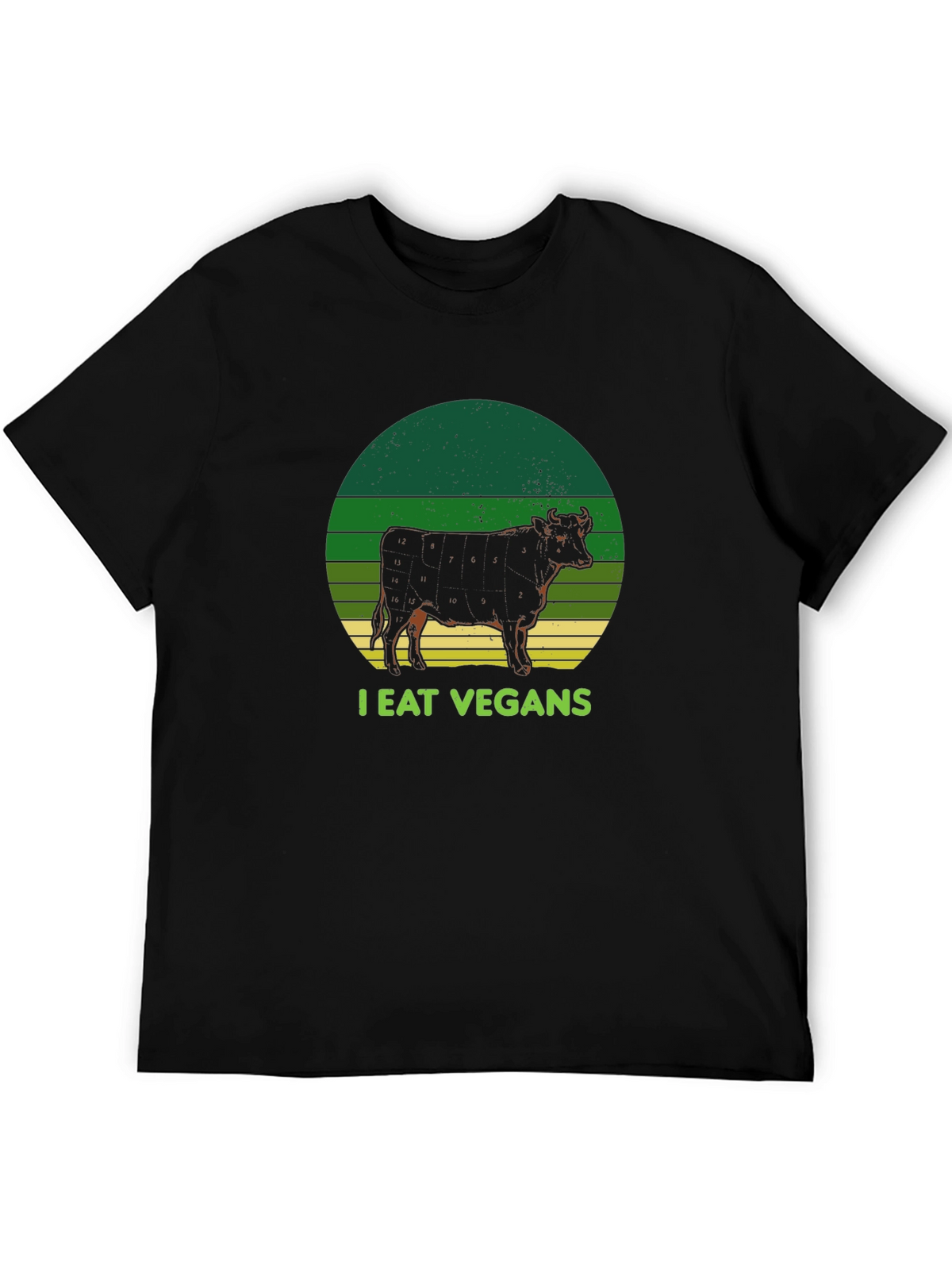 I Eat Vegans T-Shirt - Funny Graphic Tee