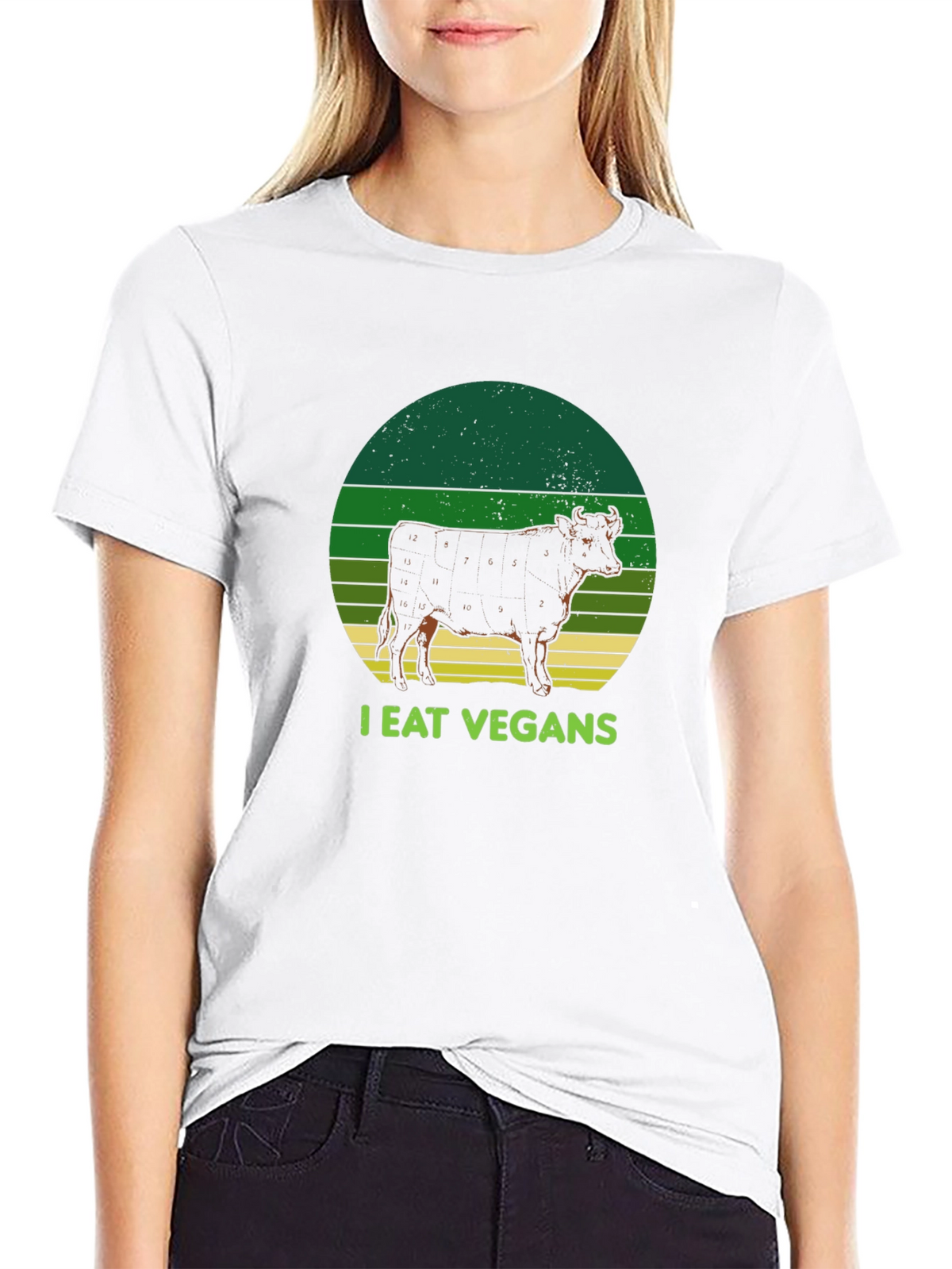 I Eat Vegans T-Shirt - Funny Graphic Tee