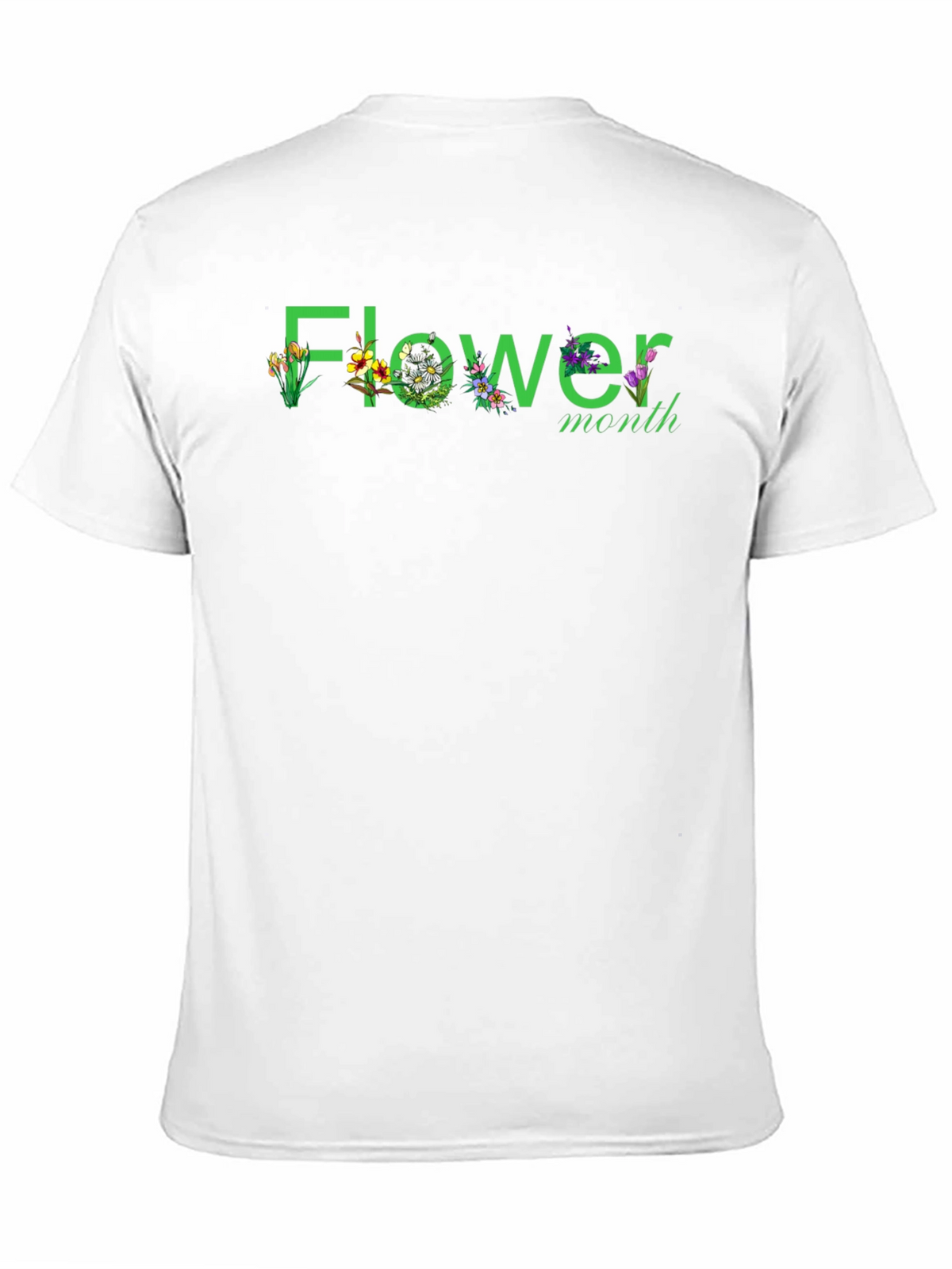 Flower Month Graphic T-Shirt