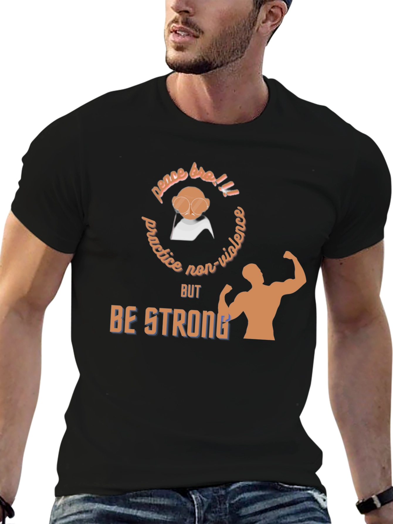 Practice Non-Violence But Be Strong T-Shirt