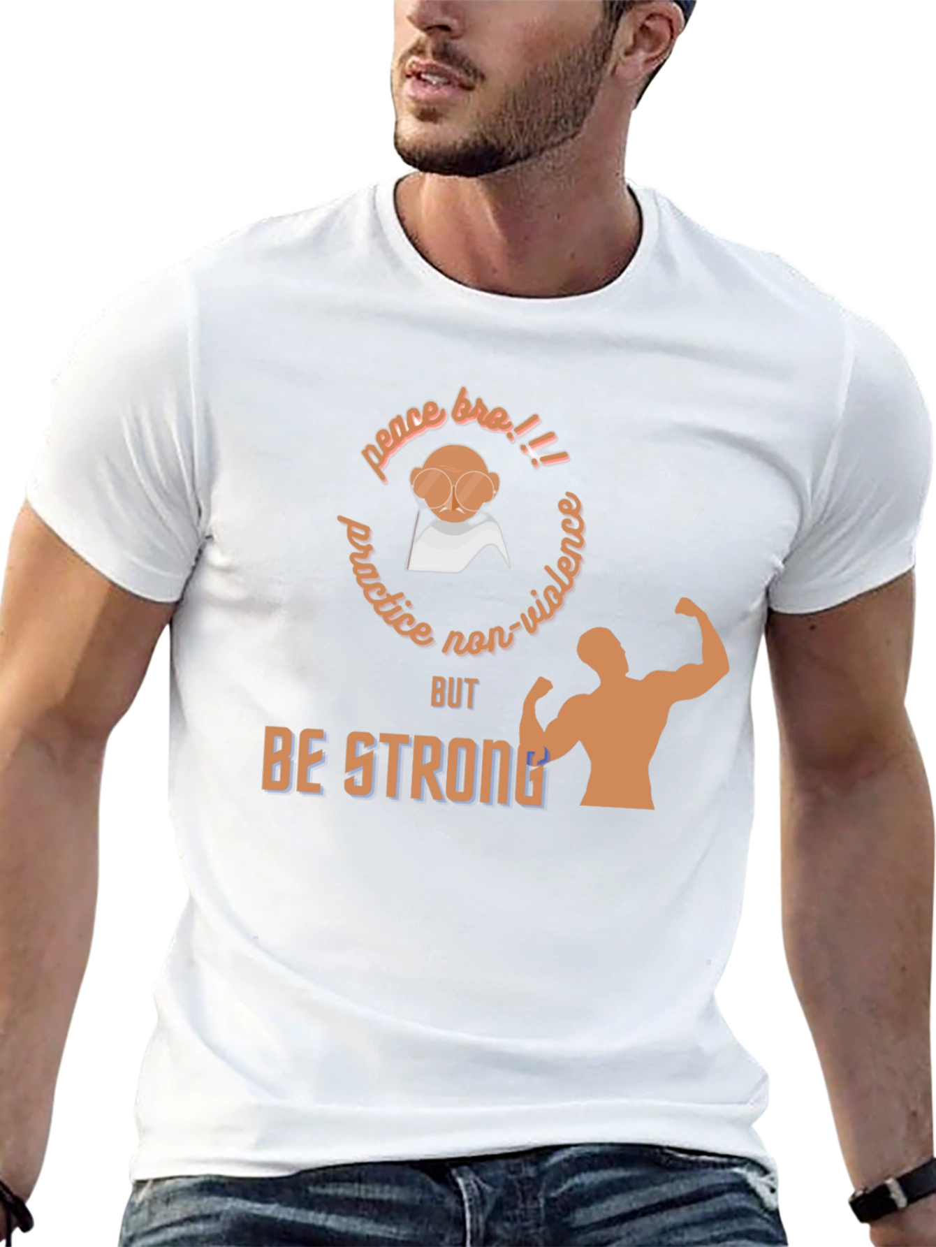 Practice Non-Violence But Be Strong T-Shirt