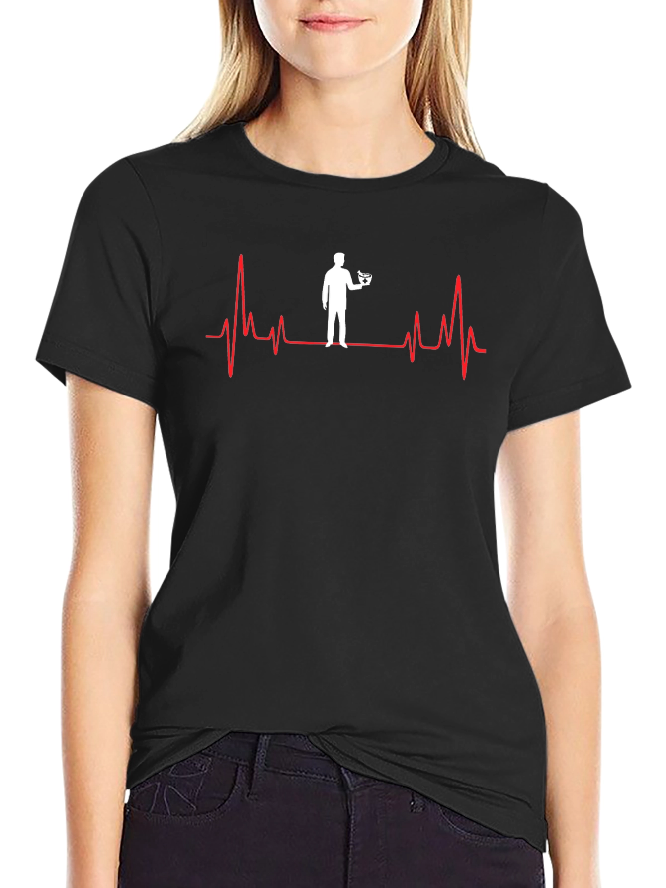 DJ Heartbeat T-Shirt - Music Lover Graphic Tee