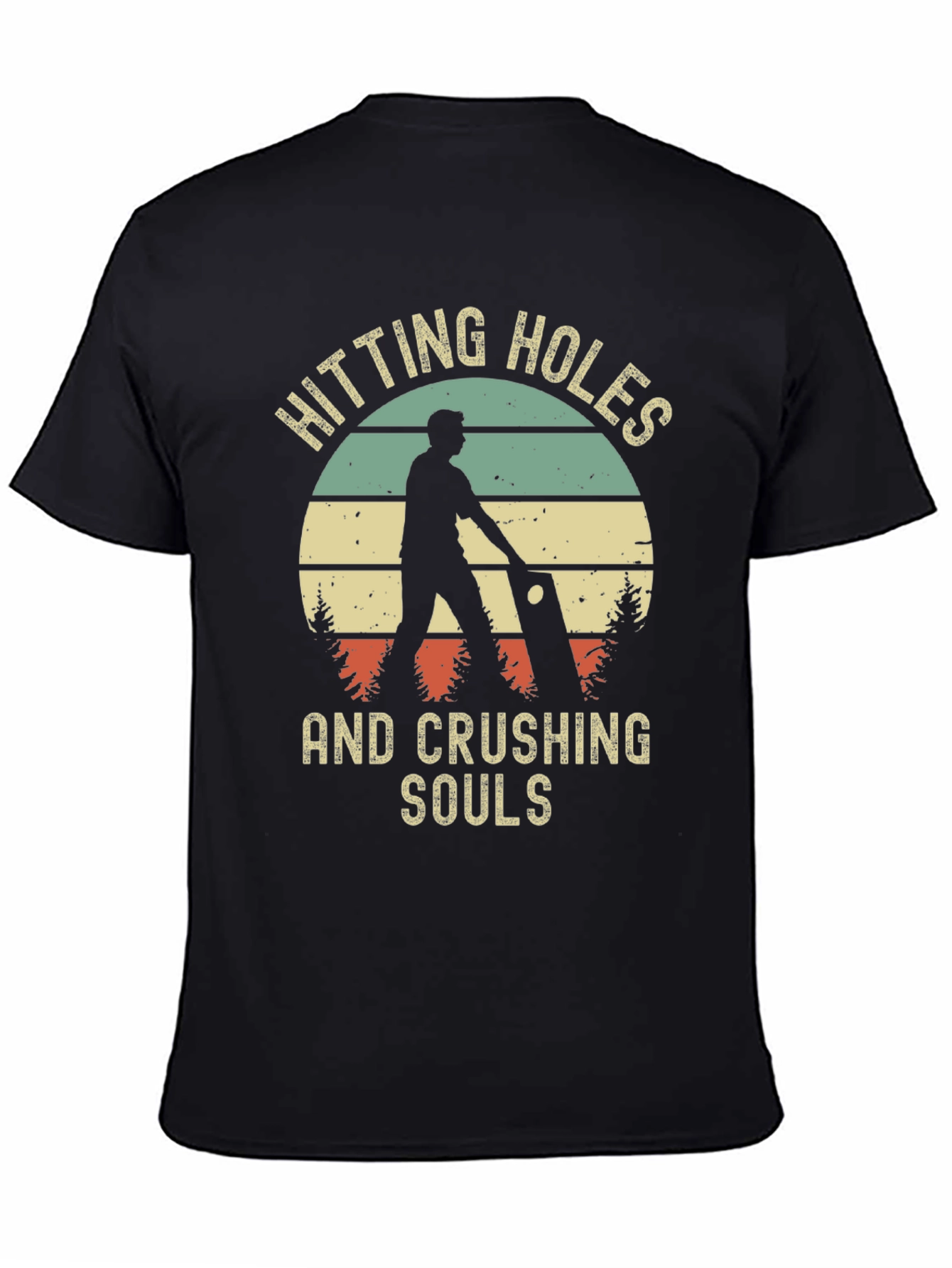 Hitting Holes and Crushing Souls Graphic Tee