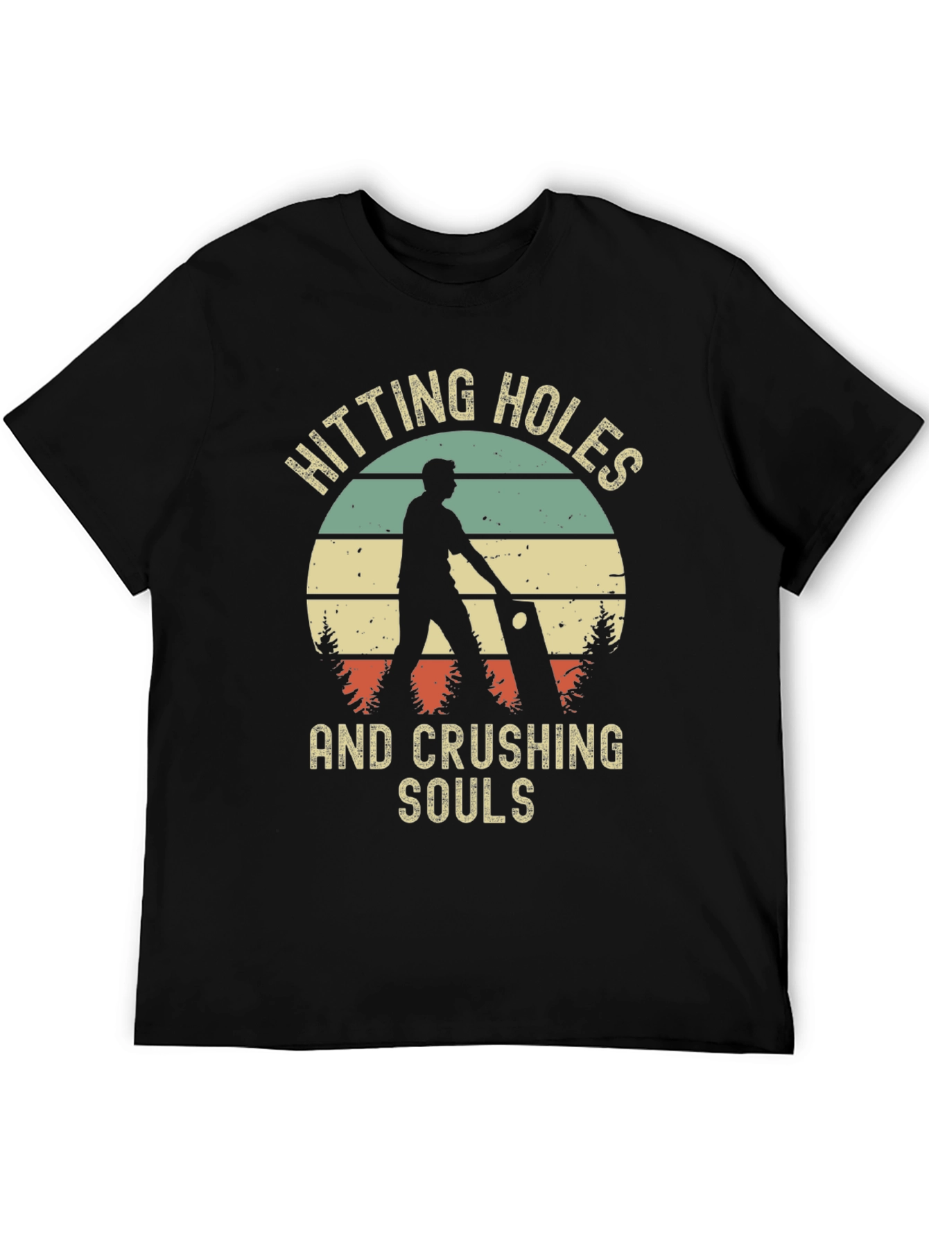 Hitting Holes and Crushing Souls Graphic Tee