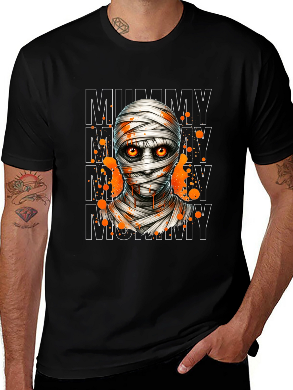 Mummy Graphic Tee - Halloween Ready!