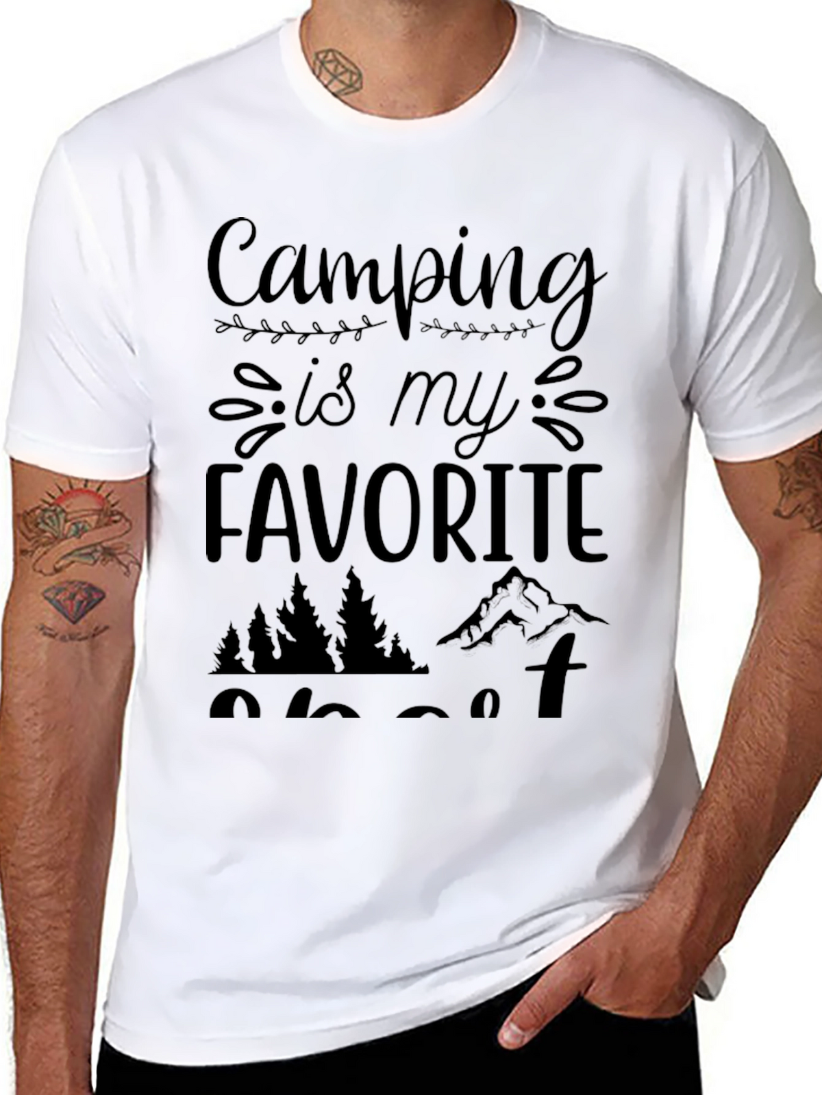 Camping is My Favorite T-Shirt