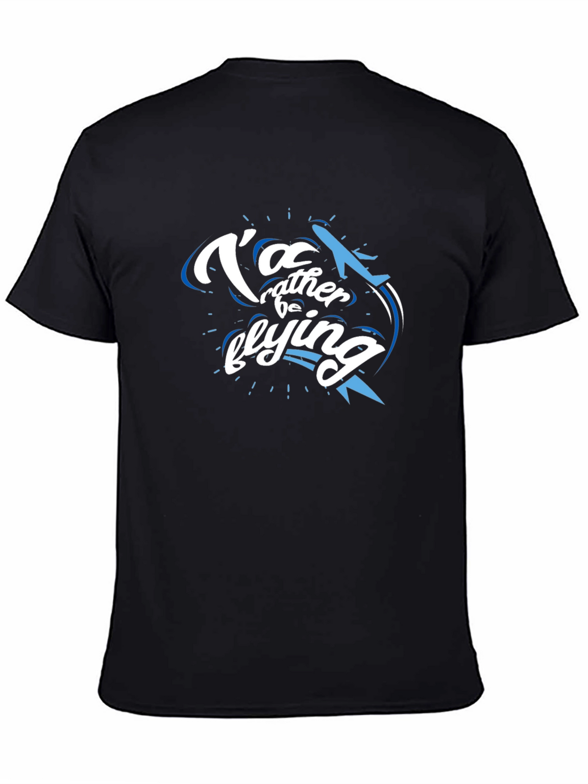 Id Rather Be Flying Graphic T-Shirt