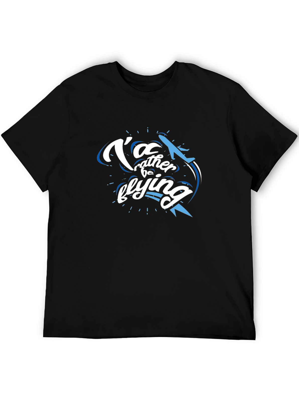 Id Rather Be Flying Graphic T-Shirt