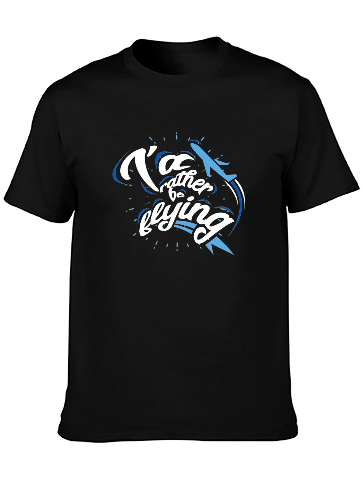 Id Rather Be Flying Graphic T-Shirt