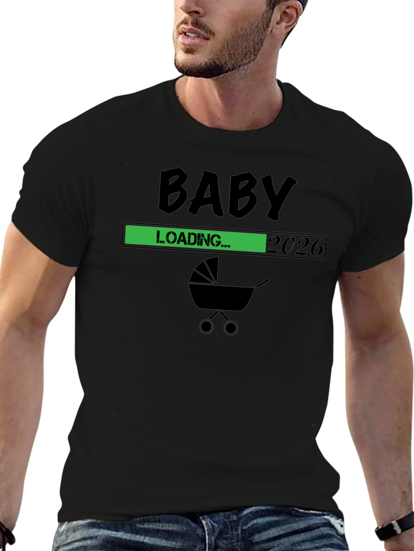 Baby Loading 2026 T-Shirt - New Parent Gift