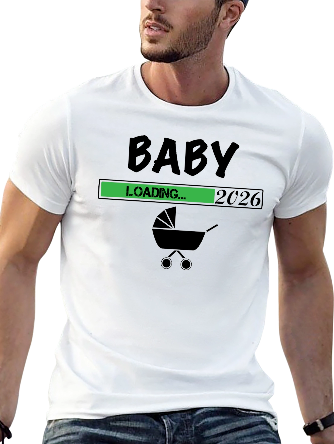 Baby Loading 2026 T-Shirt - New Parent Gift