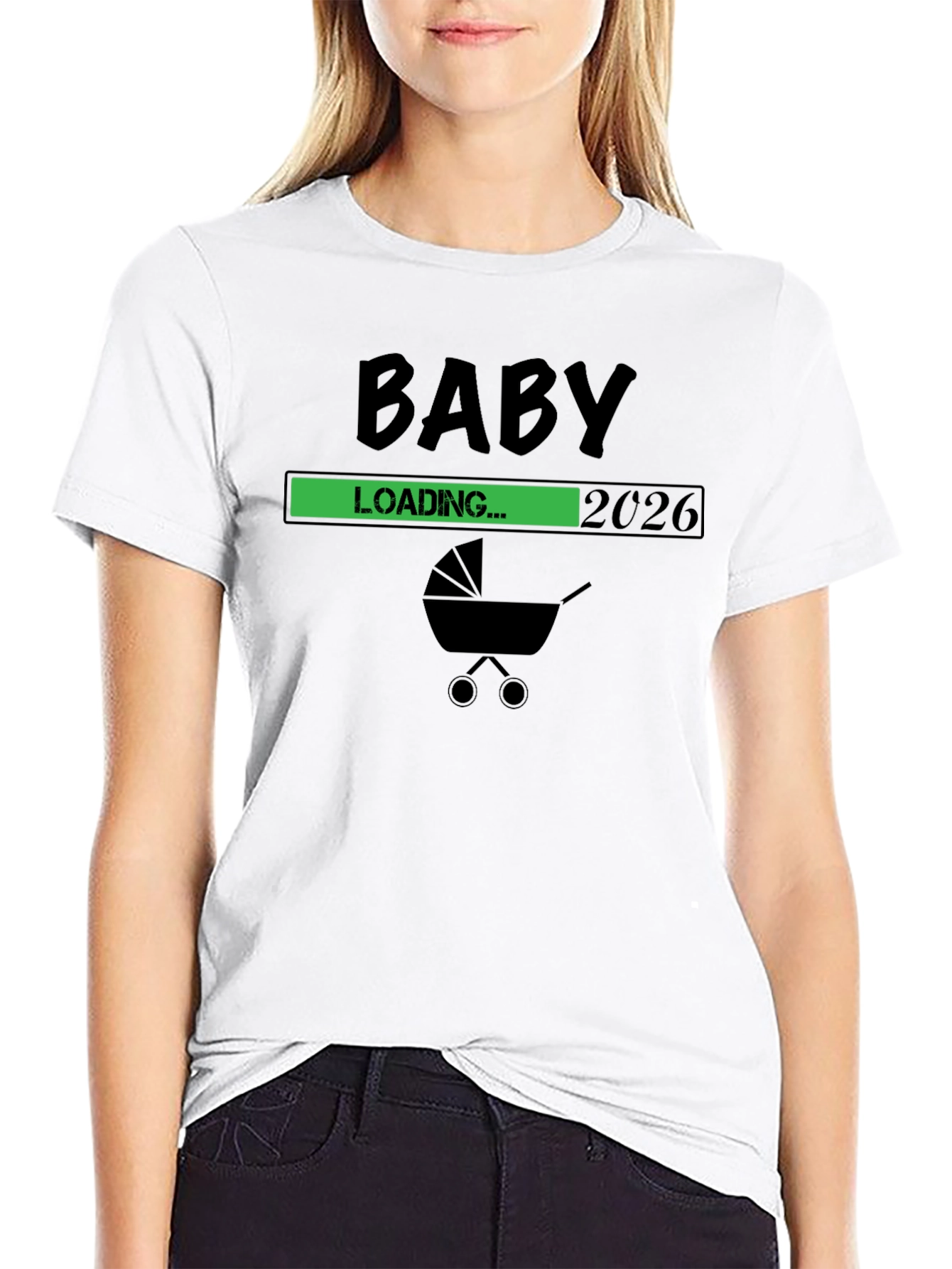 Baby Loading 2026 T-Shirt - New Parent Gift