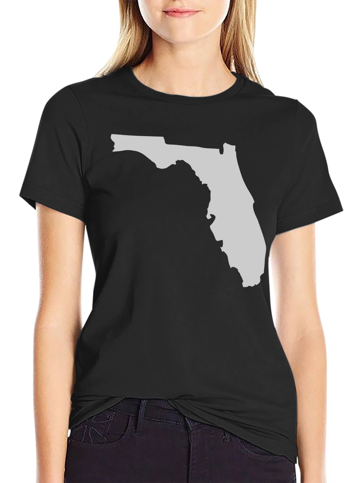 Florida State Map Graphic Tee