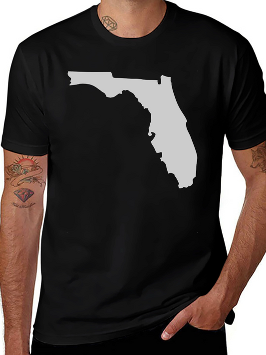 Florida State Map Graphic Tee