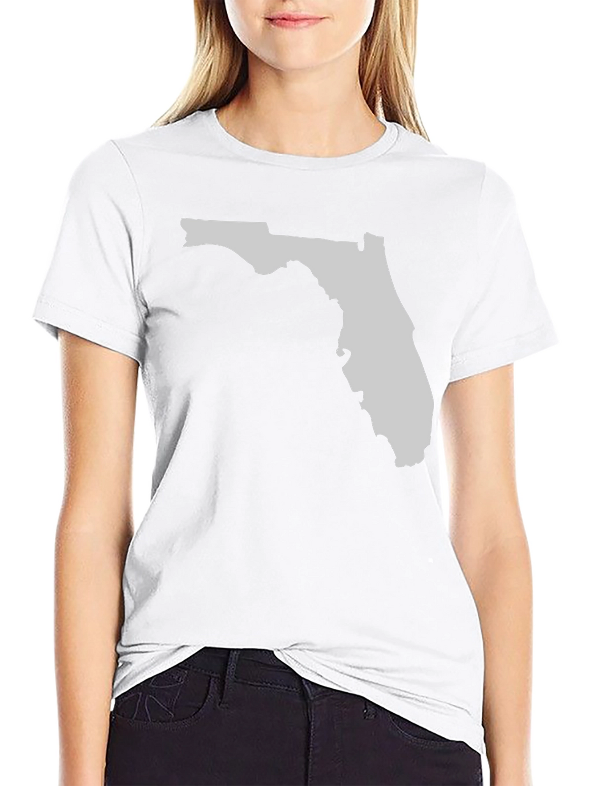 Florida State Map Graphic Tee