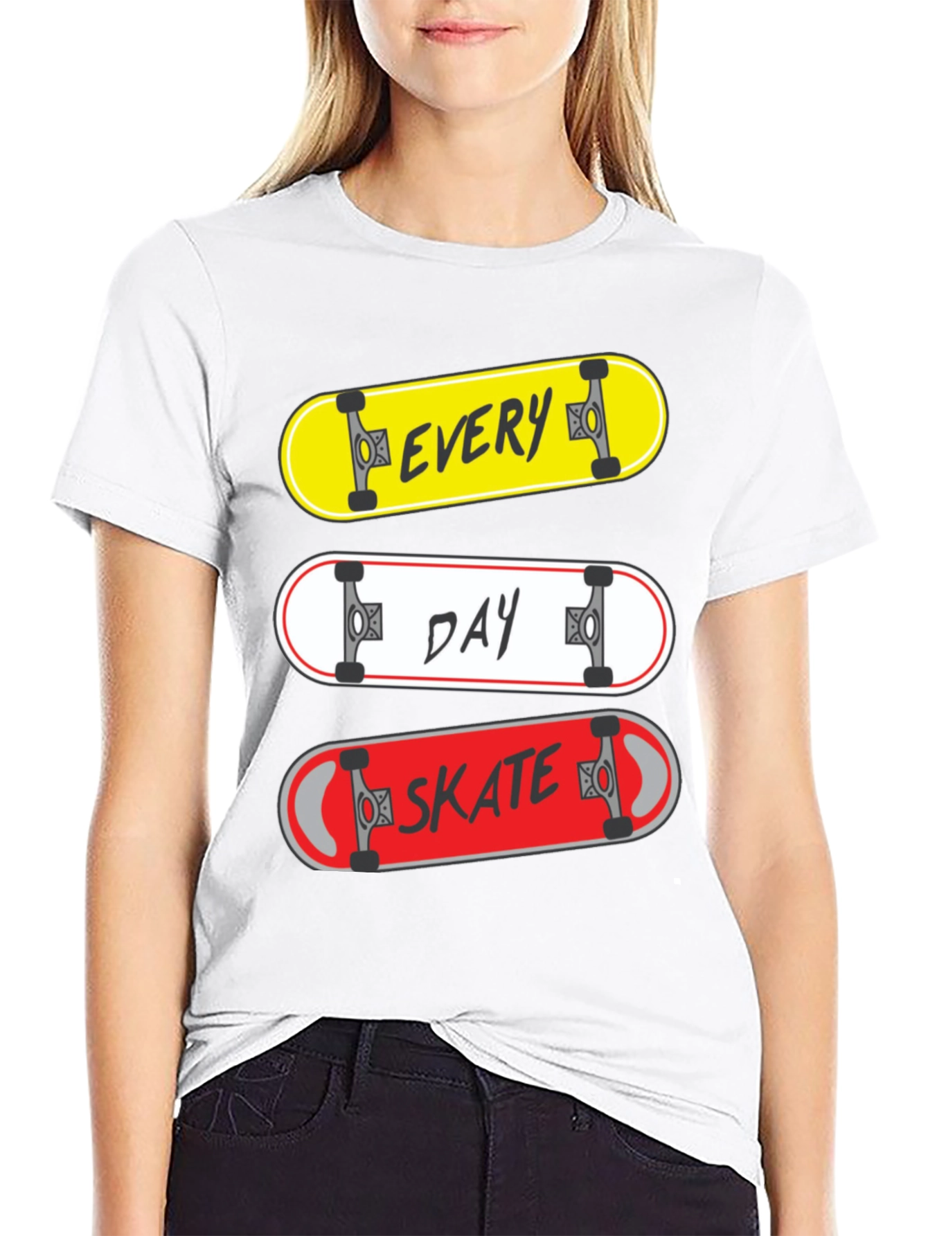 Every Day Skate T-Shirt - Skateboarding Tee